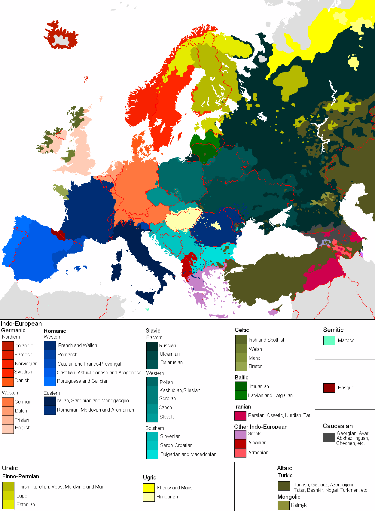 Languages in Europe